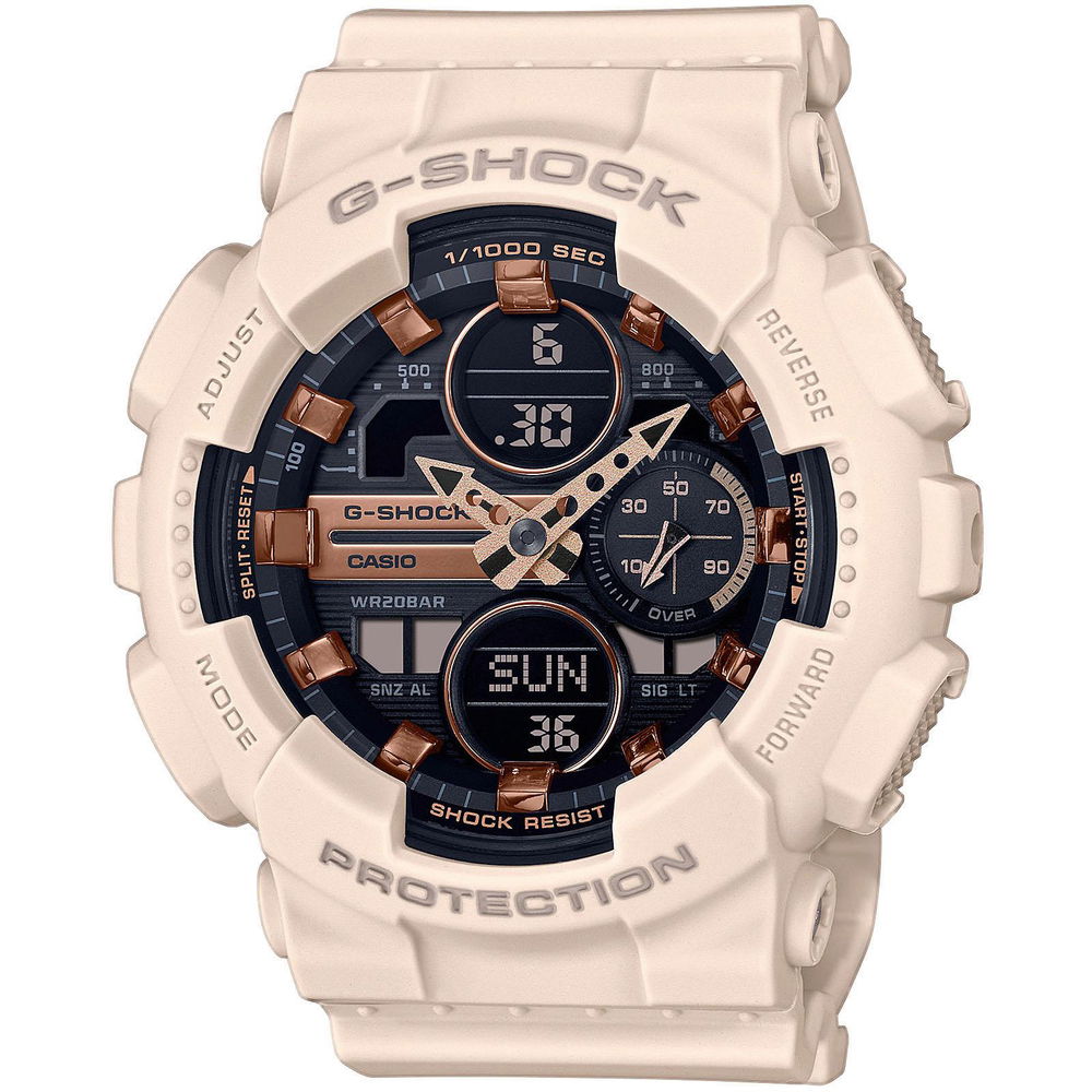 Часовник CASIO G-Shock Бяло | GMA-S140M-4AER, 0