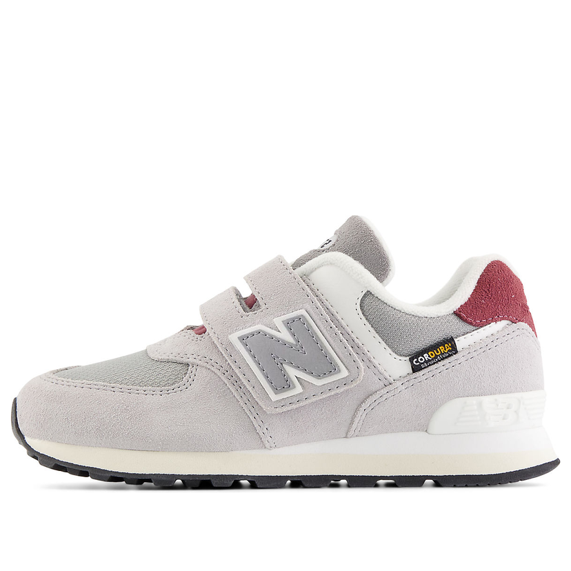 Кецове и обувки New Balance 574 Hook & Loop Сиво | PV574KBR