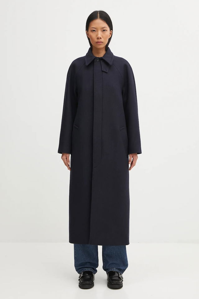 Long Wool Blend Coat Gaia