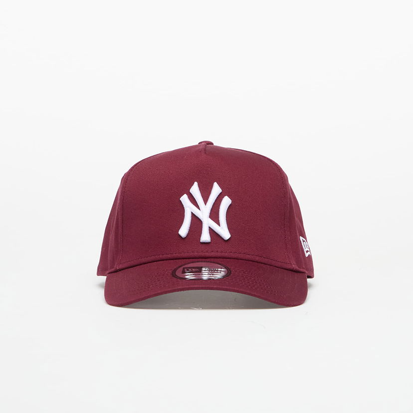 Шапка с козирка New Era New Era New York Yankees 9FORTY A-Frame Essential Cap Бургунди | 60691360