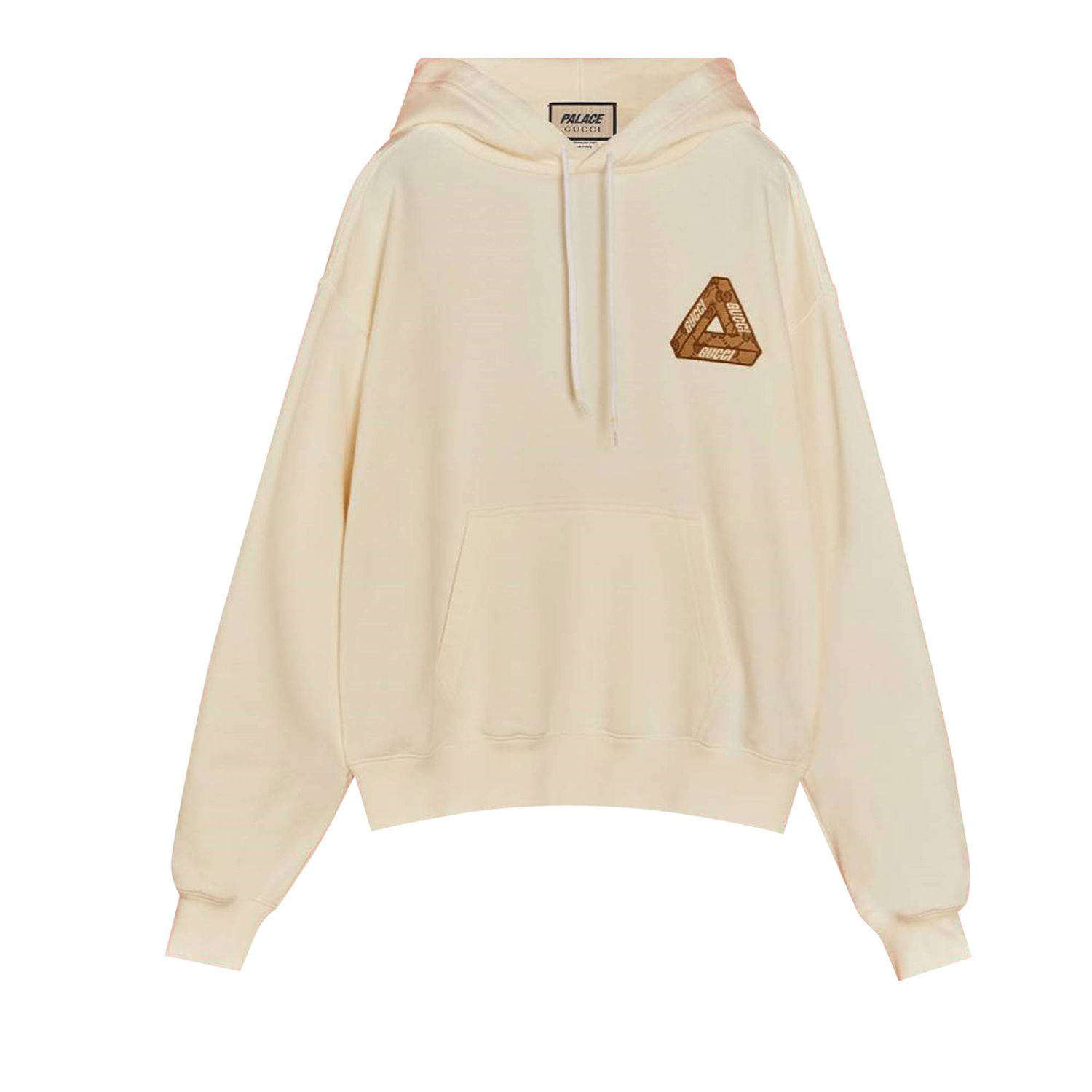 Суитчър Gucci x Palace Hoodie With Triferg GG Patch Бежово | 720348 XJE1A 1043, 1