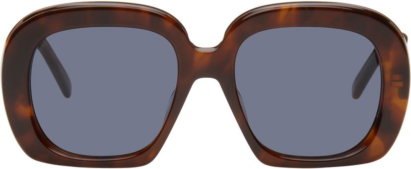 Слънчеви очила Loewe Curvy Sunglasses Кафяво | LW40113UM5353V 192337181047