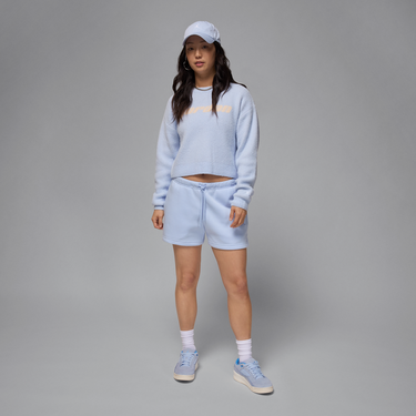 Пуловер Jordan Jordan Fuzzy Cropped Sweater Синьо | HF9453-407, 2