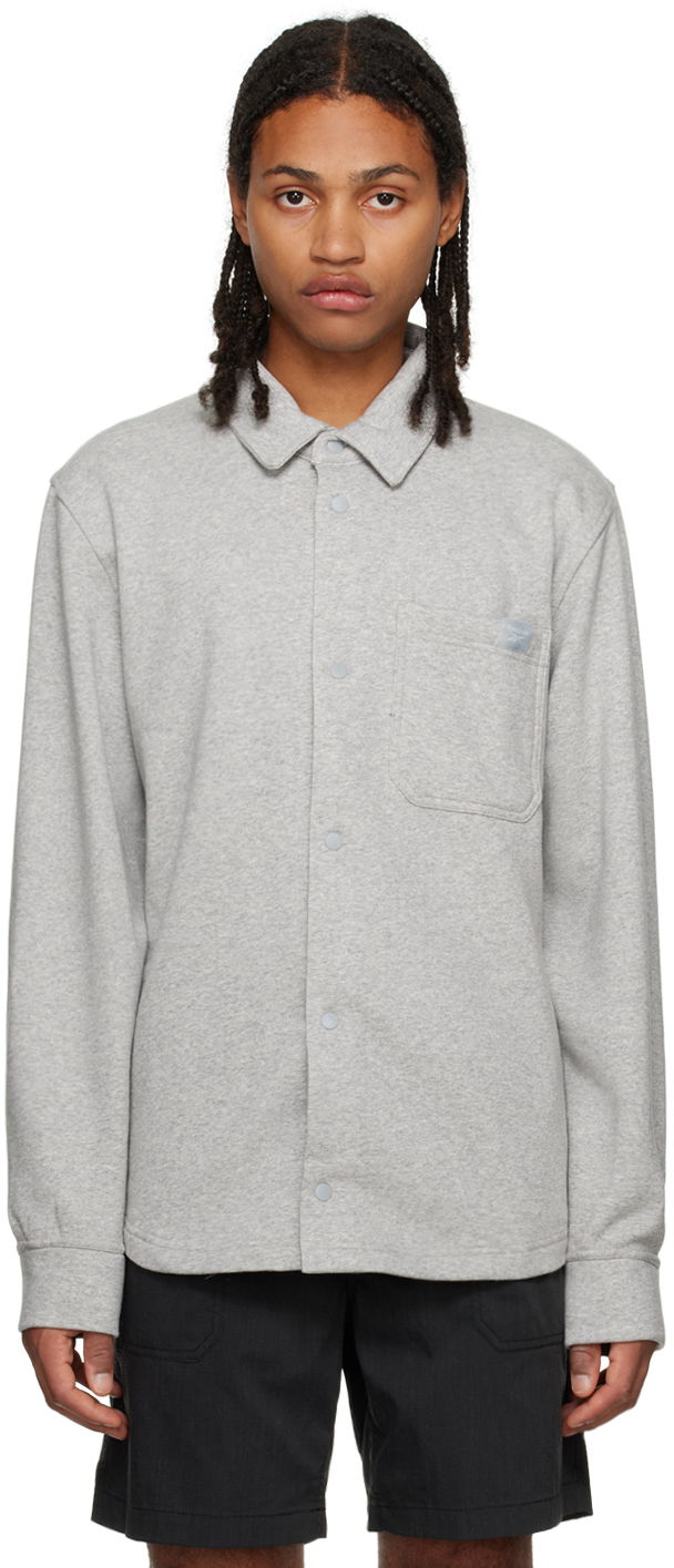Риза Reebok Classics Gray Patch Pocket Shirt Сиво | 100034608, 0