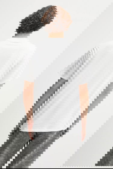 Тениска Carhartt WIP Short-Sleeve Fairplay Graphic T-Shirt Бяло | I035433.02XX, 2