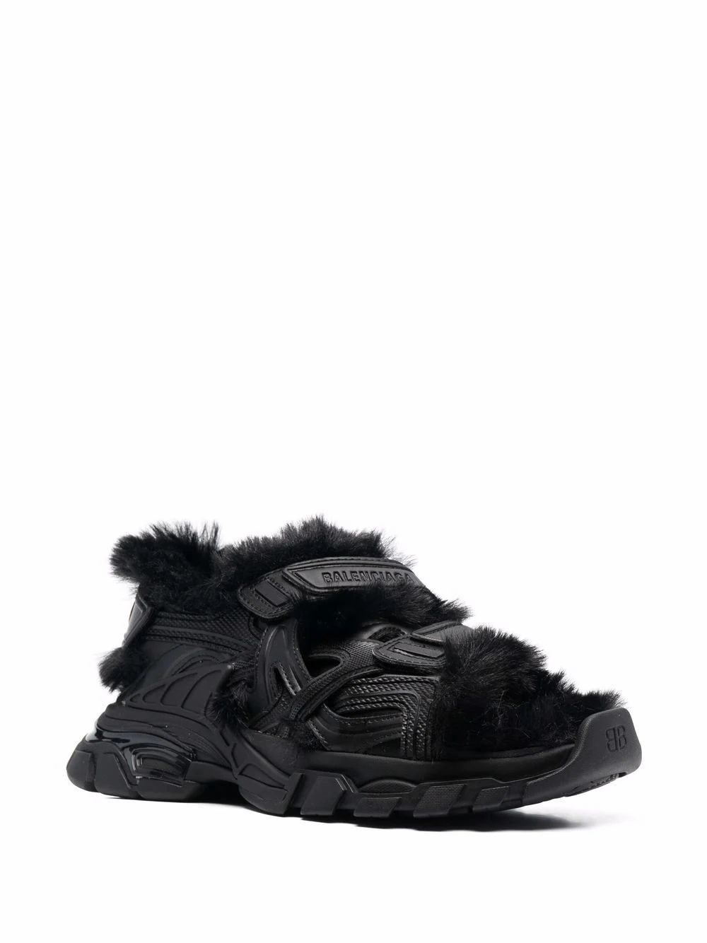 Кецове и обувки Balenciaga Track Sandal Black W Черно | 668560W3CQ31000, 1