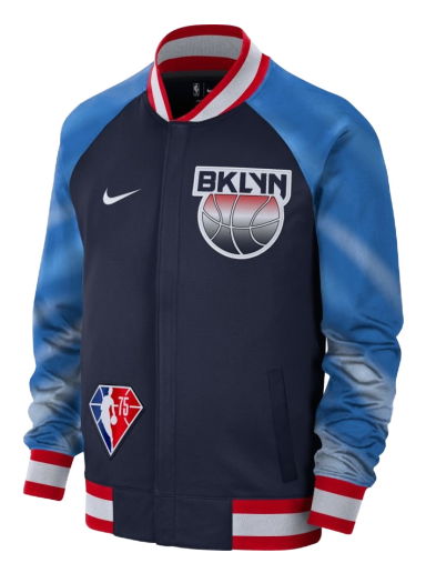 Яке Nike Dri-FIT Brooklyn Nets Showtime City Edition NBA Jacket Тъмно синьо | DB2437-419