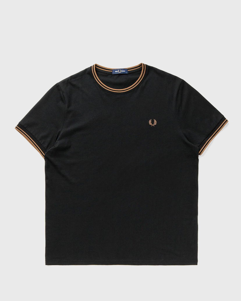 Тениска Fred Perry Twin Tipped T-Shirt Черно | M1588V-Q27