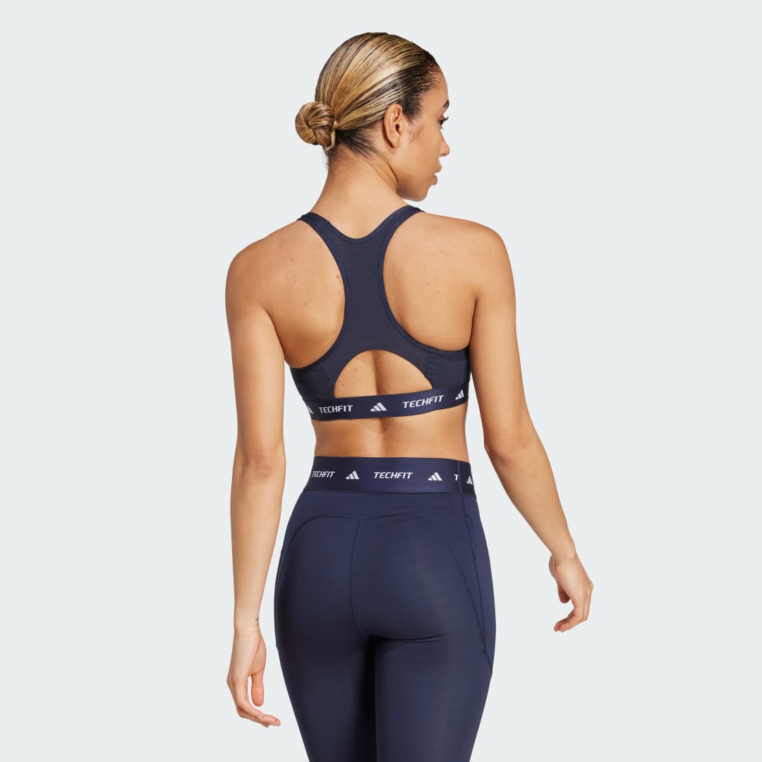 Сутиен adidas Performance Medium Support Training Sports Bra Тъмно синьо | JG3962, 1