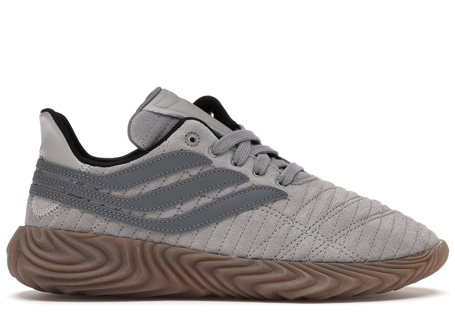 Кецове и обувки adidas Originals Sobakov Grey Suede Сиво | D98152, 0
