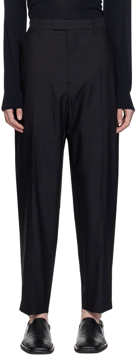 Панталони LEMAIRE Lemaire Washed Cropped Trousers Черно | PA1105 LF1209, 0