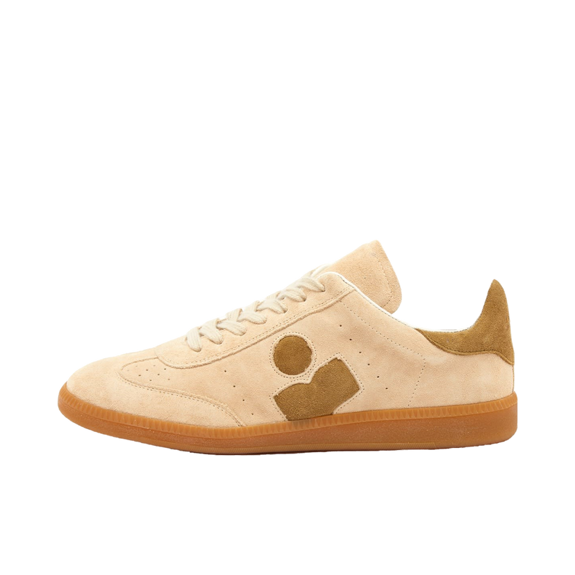 Кецове и обувки ISABEL MARANT Logo Sneaker Бежово | 24PBK0014FA-B1E04S-TFTA