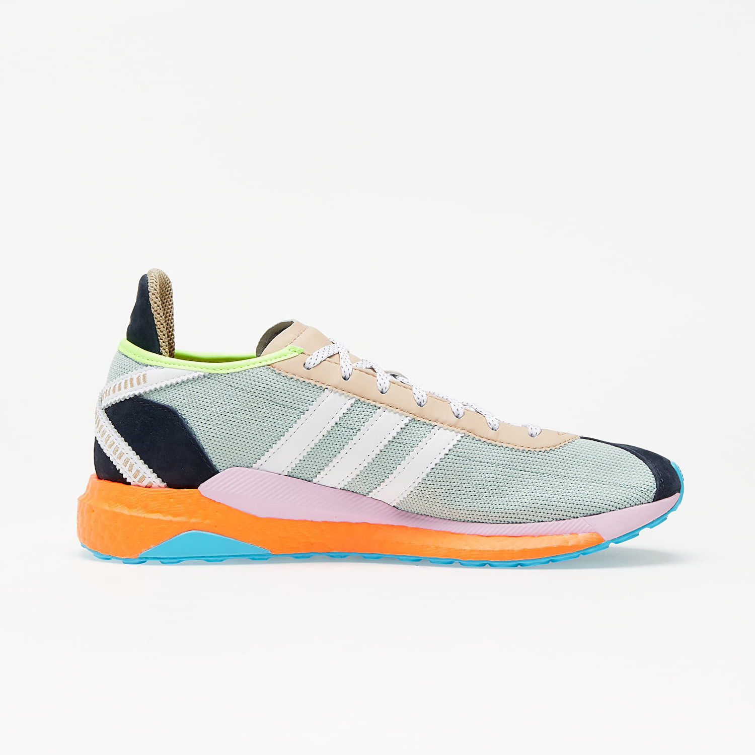 Кецове и обувки adidas Originals Pharrell Williams x Nigo Tokio Solar HU Зелено | S42576, 1