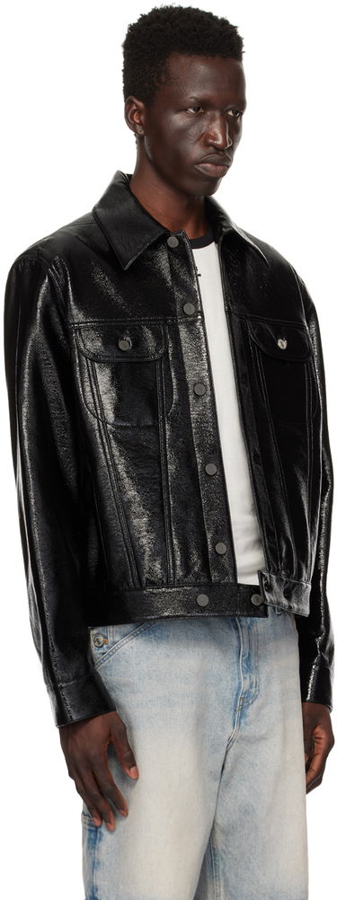 Яке Courrèges Courrèges Trucker Jacket Черно | VESCBL063VY0014, 1