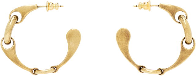'The Chloé Spirit' Linked Teardrop Hoop Earrings
