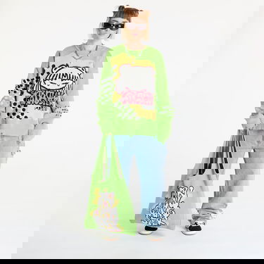 Суитчър Footshop Spiritual Gangster Graphic Knit Sweater Зелено | FTSHP_391, 9