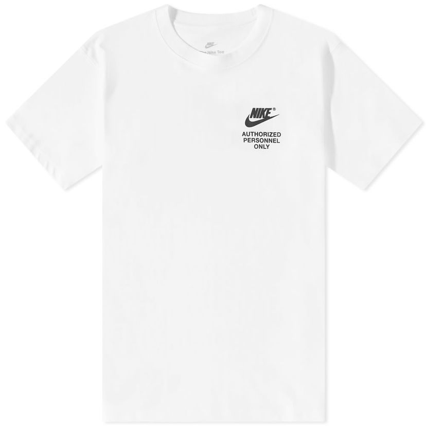 Тениска Nike Authorized Personnel T-Shirt Бяло | DM6427-100
