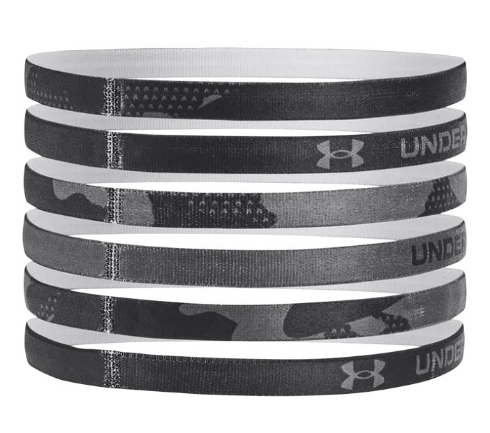 Аксесоари Under Armour Under Armour UA Mini Graphic HB Headbands (6-Pack) Черно | 1286897-020, 1