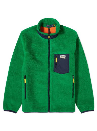 Яке Polo by Ralph Lauren Hi-Pile Fleece Jacket Зелено | 710920511001