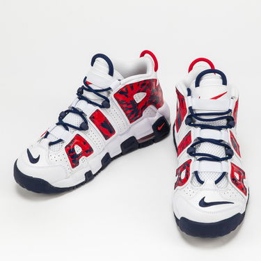 Кецове и обувки Nike Air More Uptempo GS Бяло | CZ7885-100, 2