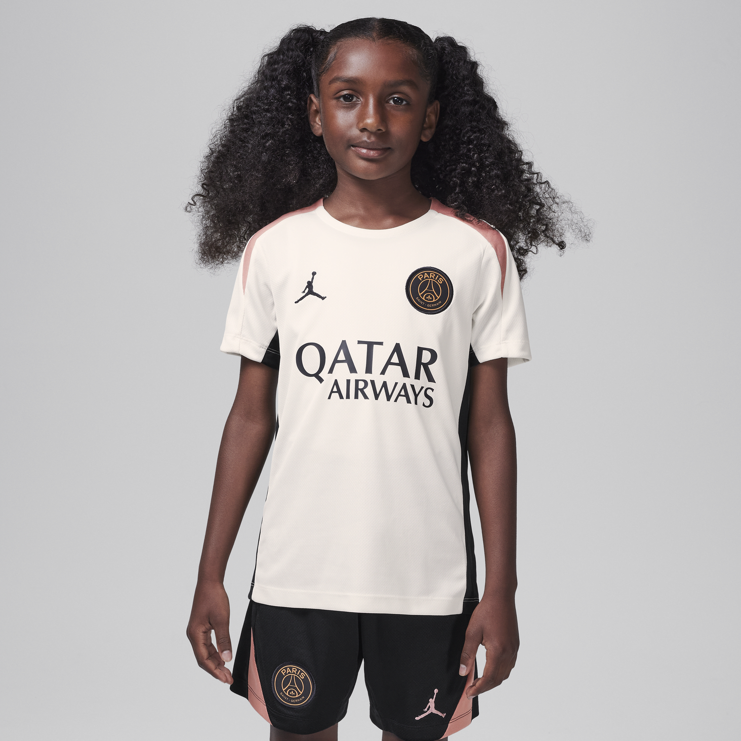 Тениска Jordan Paris Saint-Germain Strike Dri-FIT Knit Soccer Jersey Бежово | FQ2632-111, 1