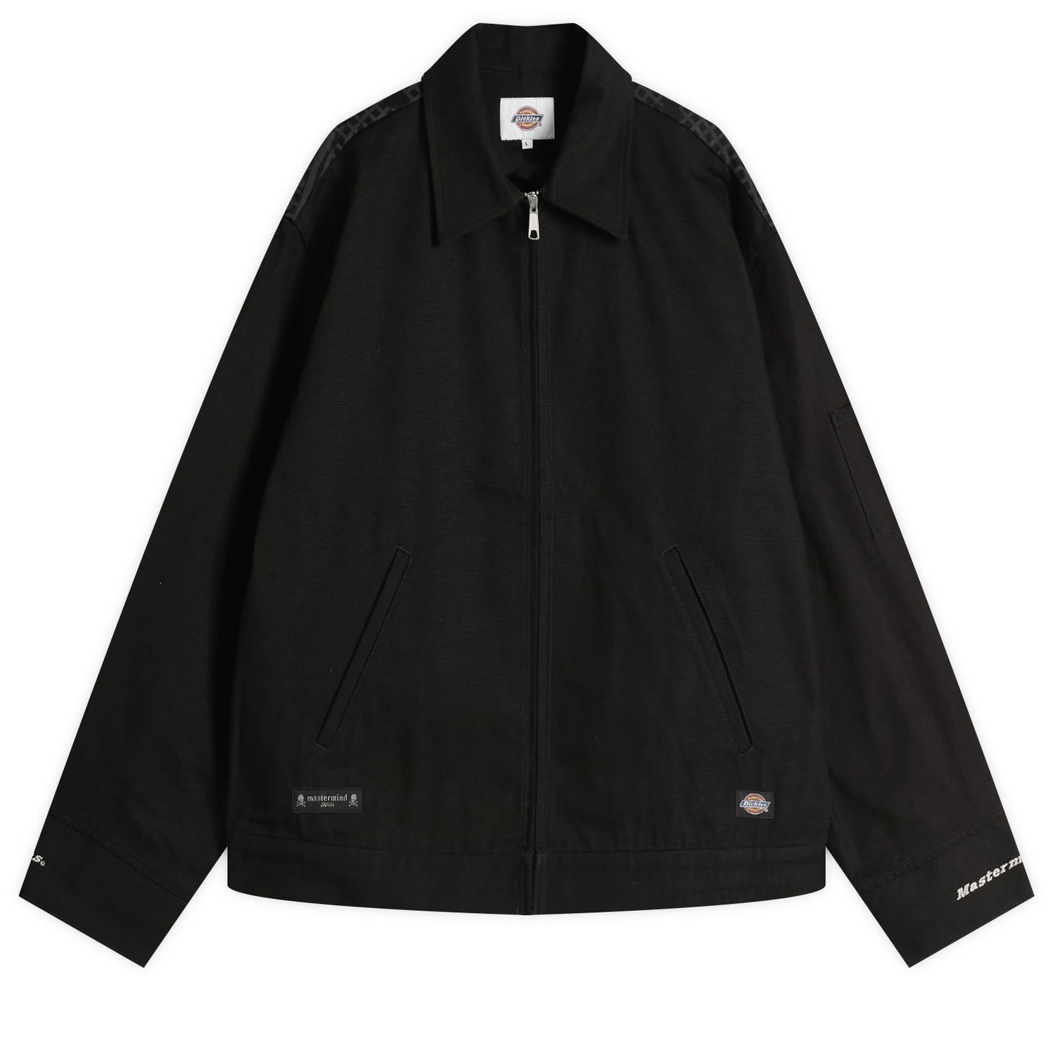 Яке Mastermind WORLD MASTERMIND WORLD x Dickies Duck Jacket, Size Large Черно | MJ25C14-BL101-2, 0