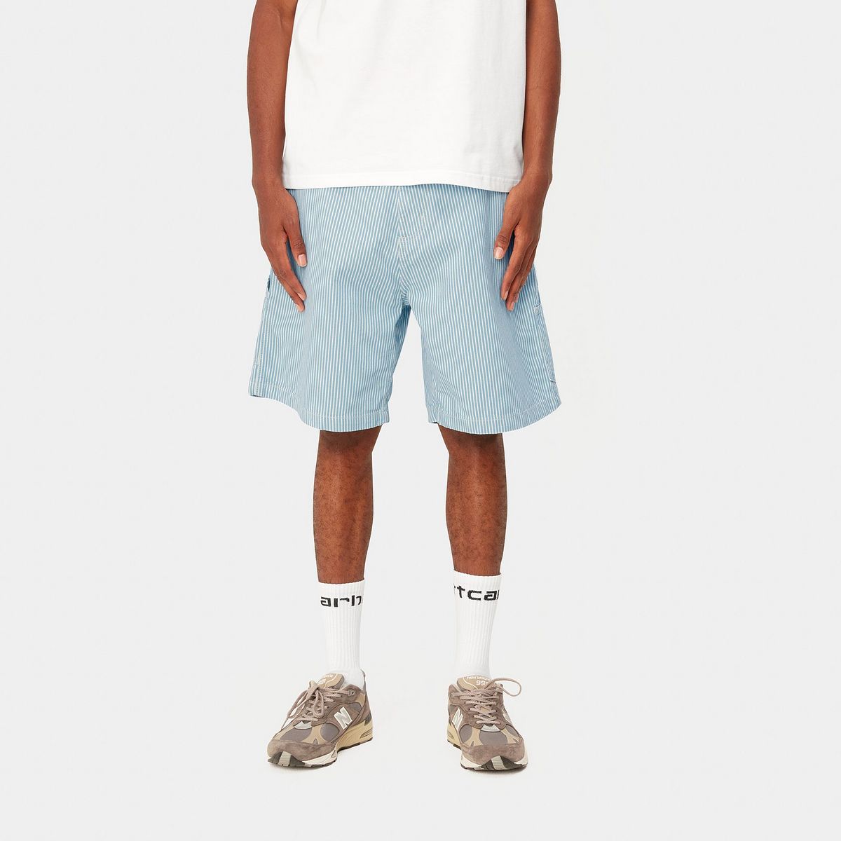 Къси панталони Carhartt WIP Terrell SK Short Синьо | I032109_1ON_02, 1
