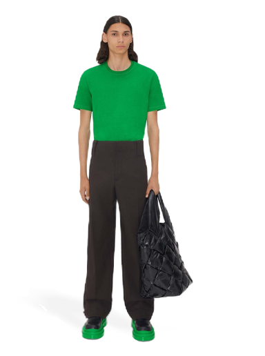 Тениска Bottega Veneta T-shirt Зелено | 649055VF1U04809