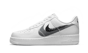 Кецове и обувки Nike Air Force 1 Low "Stencil Swoosh" Бяло | FD0660-100, 0