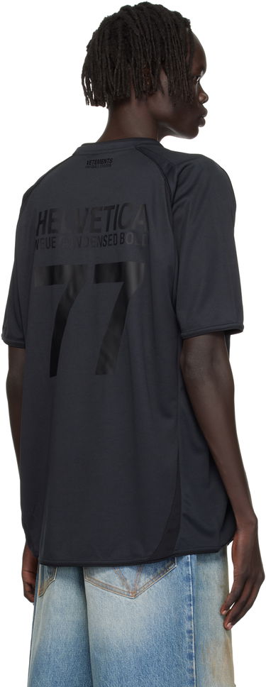 Фланелка VETEMENTS VETEMENTS Trademark Football Jersey Черно | UH76TR500B, 2