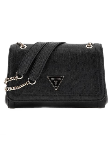 Чанта през рамо GUESS Noelle Saffiano Mini Crossbody Bag Черно | HWZG7879210