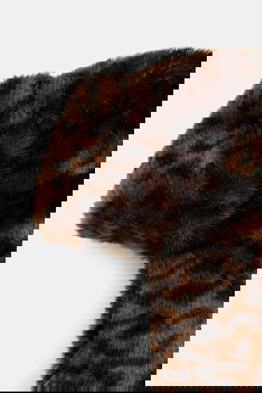 Шапка Kangol Leopard Print Faux Fur Trapper Hat Кафяво | K4266ST.LEOPARD, 3