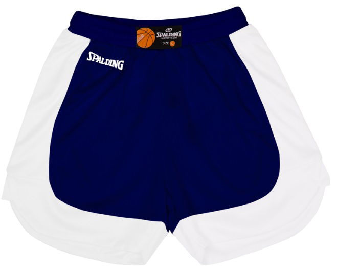 Къси панталони Spalding Spalding Hustle Shorts Тъмно синьо | 40221108-navywhite