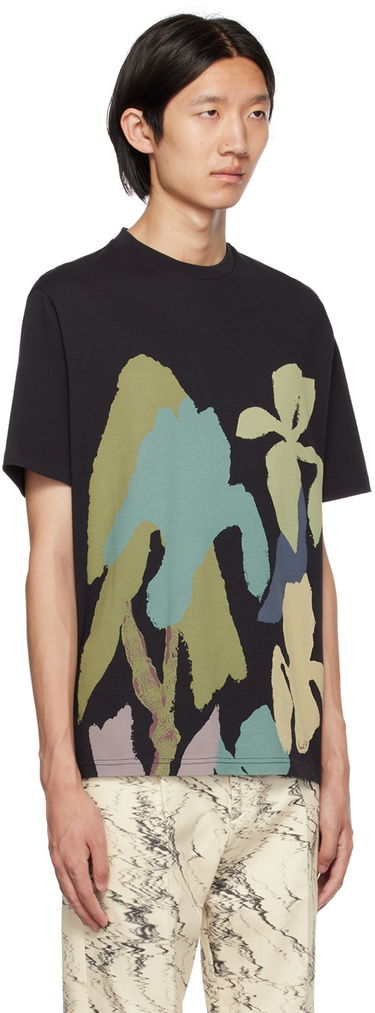 Тениска Paul Smith Paul Smith Floral Print T-Shirt Черно | M1R-919T-LP3999, 1