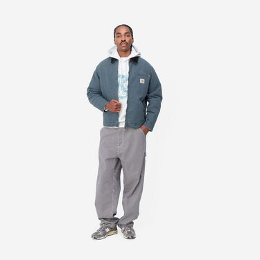 Яке Carhartt WIP OG Detroit Jacket (Winter) "Ore / Black aged canvas" Тъмно синьо | I027358_1QF_3K, 2