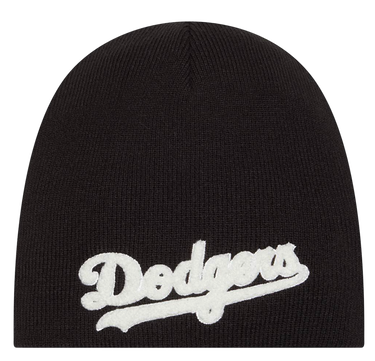 Шапка New Era New Era Los Angeles Dodgers Chenille Beanie Черно | 60493055-60493055, 0