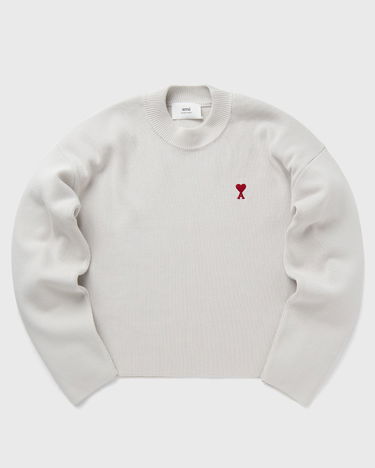Пуловер AMI Paris Crewneck Бежово | UKS046.KN0042-193, 2