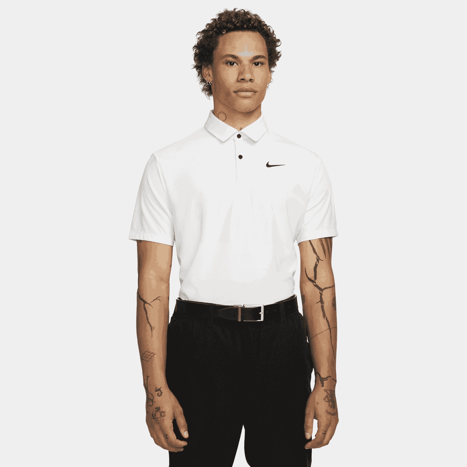 Поло тениска Nike Dri-FIT ADV Tour Camo Golf Polo Shirt Бяло | DR5312-121, 0