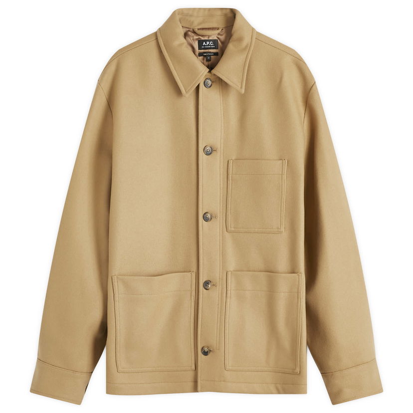 Риза A.P.C. Wool Chore Jacket Бежово | WOAJS-H02713-CAB