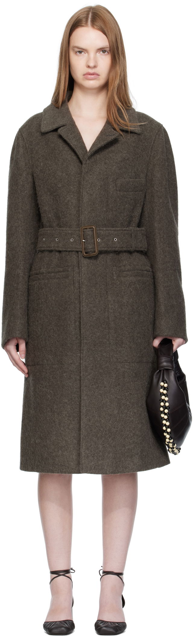 LEMAIRE Belted Tailored Coat