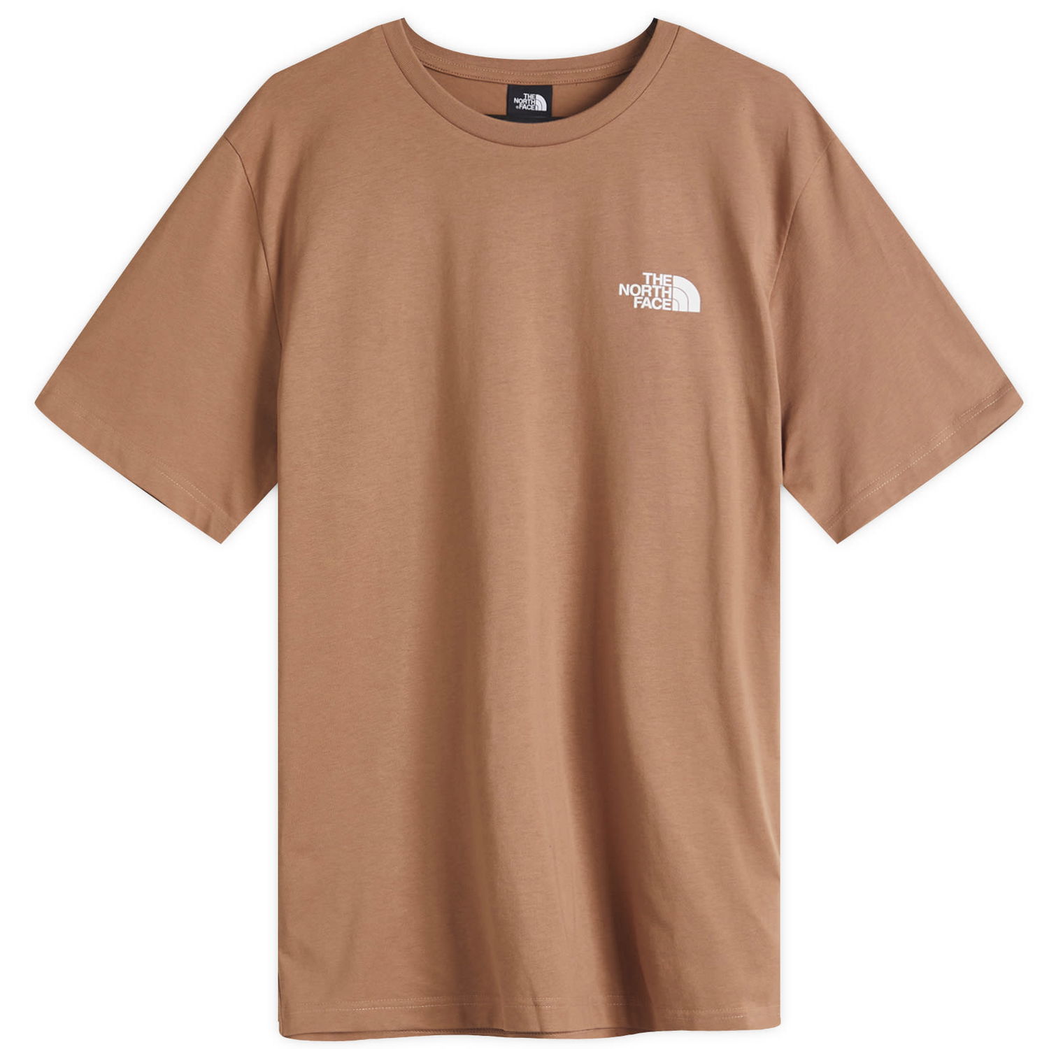 Тениска The North Face Simple Dome T-Shirt X-Small Кафяво | NF0A87NG6IH, 1