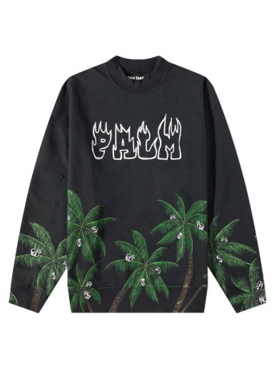 Palms & Skulls Vintage Crew Sweat