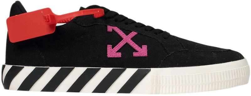 Кецове и обувки Off-White Vulc Low Black Violet SS20 Черно | OMIA085R20D330501029, 0
