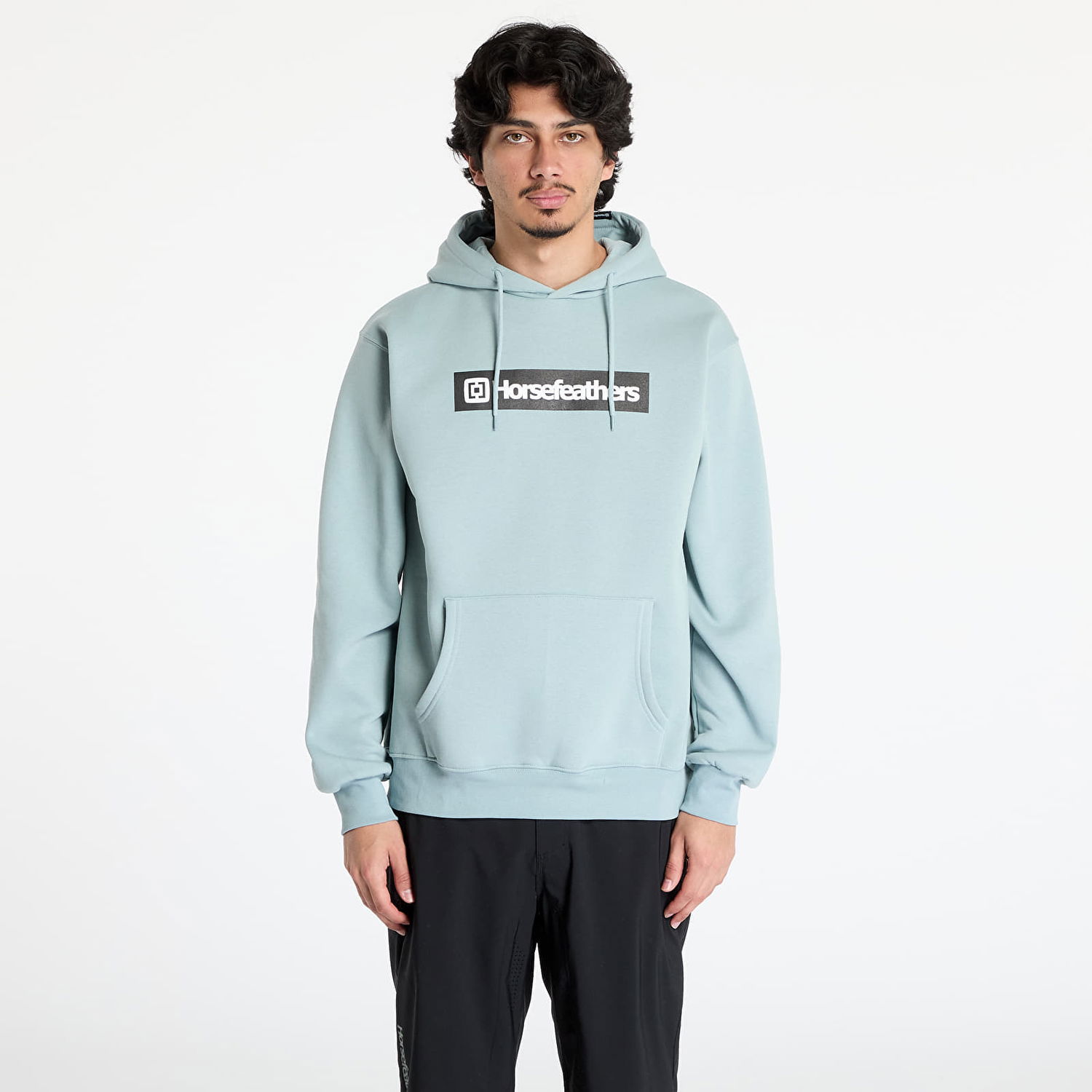 Суитчър Horsefeathers Horsefeathers Drown Hoodie Тюркоазено | SM1325J, 0