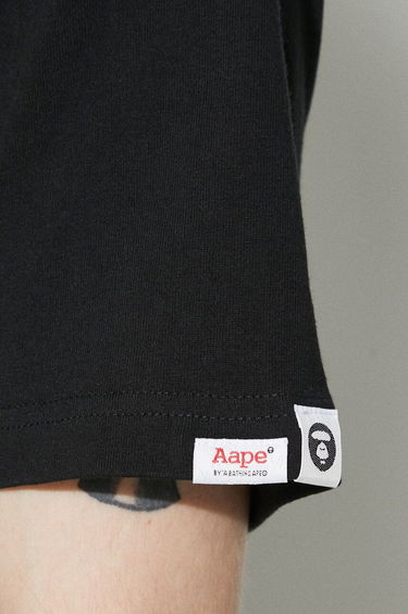 Тениска AAPE by A Bathing Ape AAPE College Theme Graphic T-Shirt Черно | ALT1390, 5