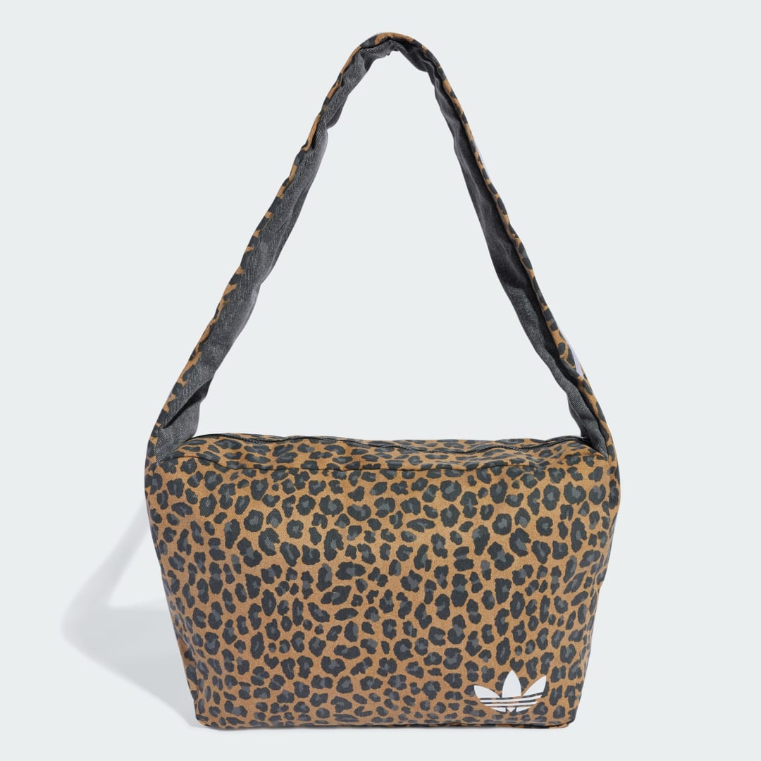 Чанта през рамо adidas Performance Leopard Print Shoulder Bag Кафяво | JX3200, 0