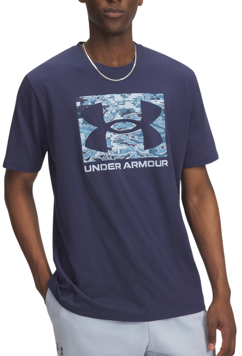 Тениска Under Armour Under Armour ABC Camo Boxed Logo Short Sleeve T-Shirt Тъмно синьо | 1361673-403