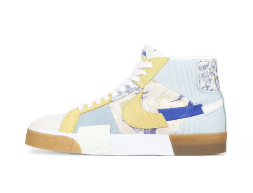Скеитбординг Nike SB Blazer Mid PRM Boarder Blue Многоцветен | DM0859-400