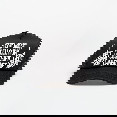 Шапка с козирка Pleasures PLEASURES Pollution Trucker Cap Черно | P25SU068 BLACK, 0