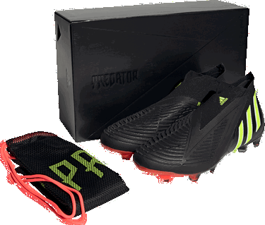 Кецове и обувки adidas Performance PREDATOR EDGE+ FG Черно | gw1043, 4